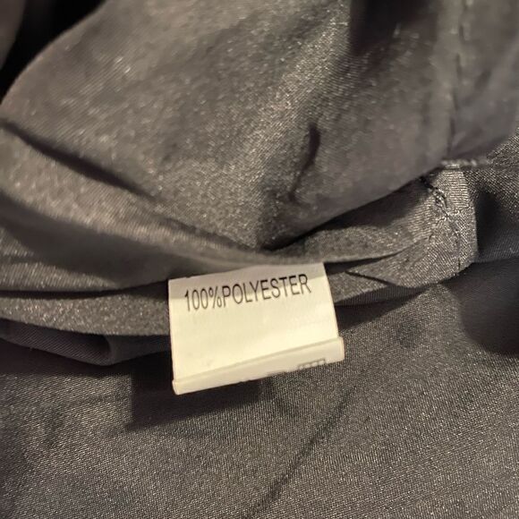 XL Black Blouse With Sheer Long Sleeves - Picture 7 of 7